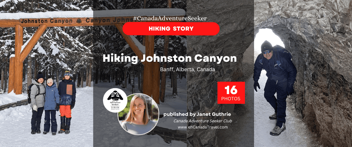 Hiking Johnston Canyon in the Winter