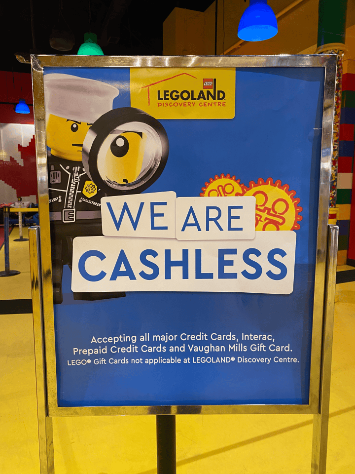 Be prepared to pay by cash or online when attending the Legoland Toronto Family-Friendly Attraction.