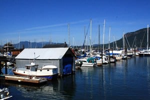 Boats and Marinas in Cowichan Bay, BC