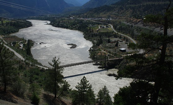 Fraser River in Lilloet