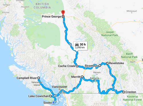 2018 summer travel schedule
