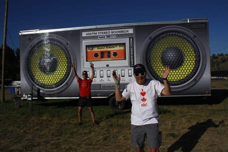 Boom Box at the Rockin River Musicfest