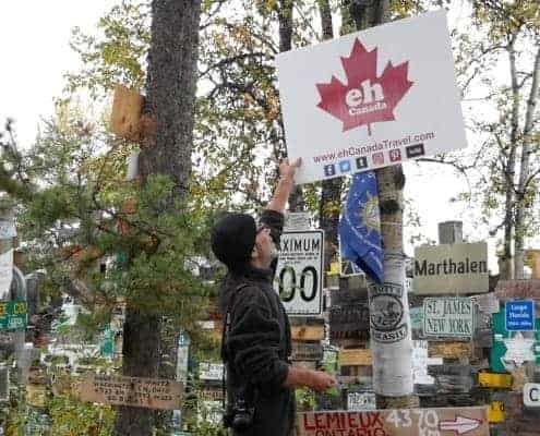 Sign Post Forest eh Canada