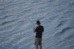 Fishing on Lower Kananaskis Lake