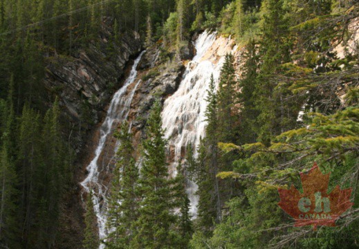 Waterfall on Grassi Lake Trail