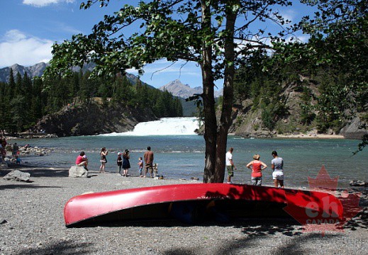 Canoeing - Bow Falls