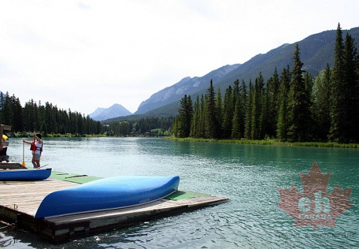 Canoeing the Bow River