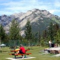 Picnicking in Banff