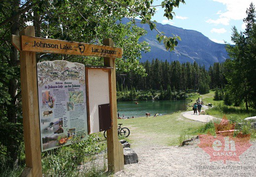 Johnson Lake Trail Sign