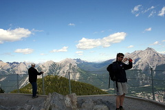 Lookout Deck on Sulphur Mountain