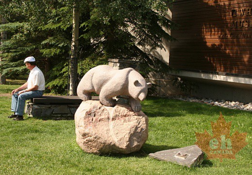 Bear Art - Banff, Alberta, Canada