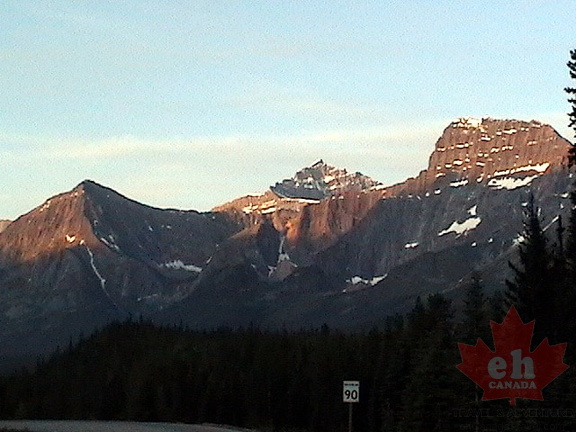 Mountains over Athabasca