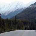 Maligne Lake Mountains