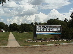 Borden Park Sign