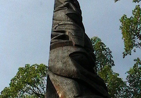 Ksan Totem Pole
