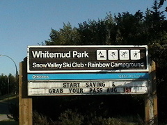 Welcome to Whitemud Park