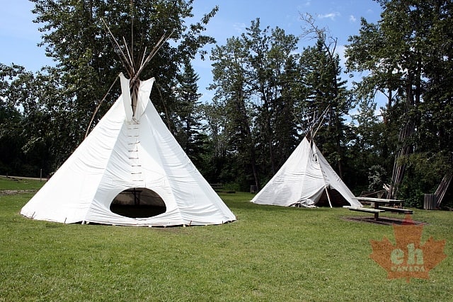 Tipi Village at Fort Normandeau