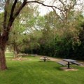 Path of Picnic Tables