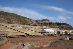 Bleachers of Outdoor Theatre