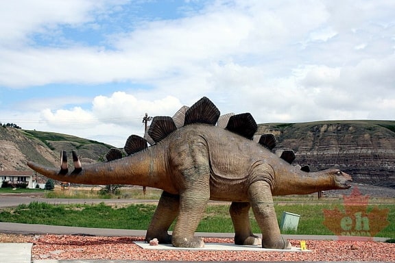 Dinosaur on the Highway