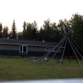 Teepee and Home