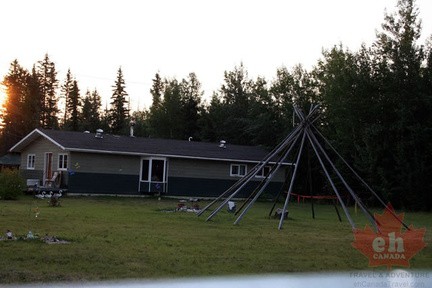 Teepee and Home