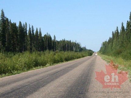 Gravel Road Highway (5487 visits) Beautiful day for a drive on the Liard Gravel Road Highway