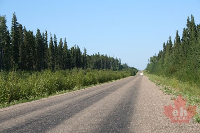 Gravel Road Highway (5487 visits) Beautiful day for a drive on the Liard Gravel Road Highway