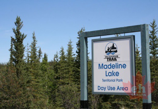 Madeline Lake Sign