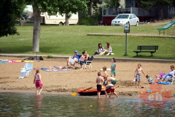 Elkwater Lake Sandy Beach
