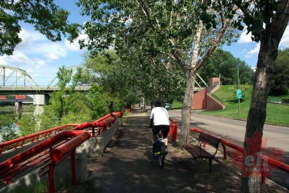Biking on the River