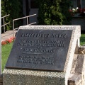 John Diefenbaker Plaque in Prince Albert