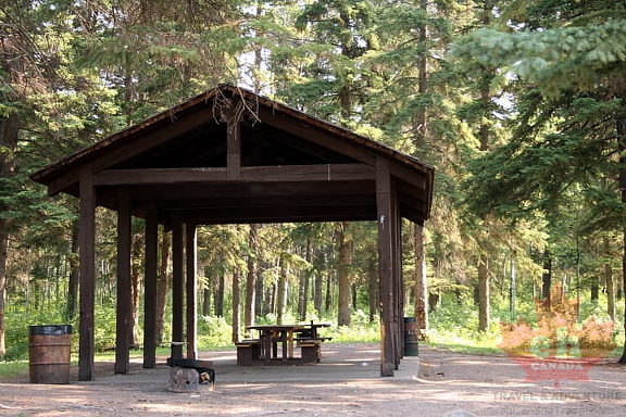Picnic Shelter in Little Red River Park