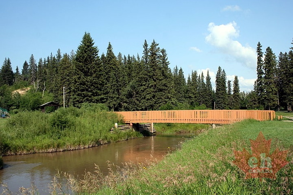 The Little Red River in Prince Albert