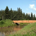 The Little Red River in Prince Albert