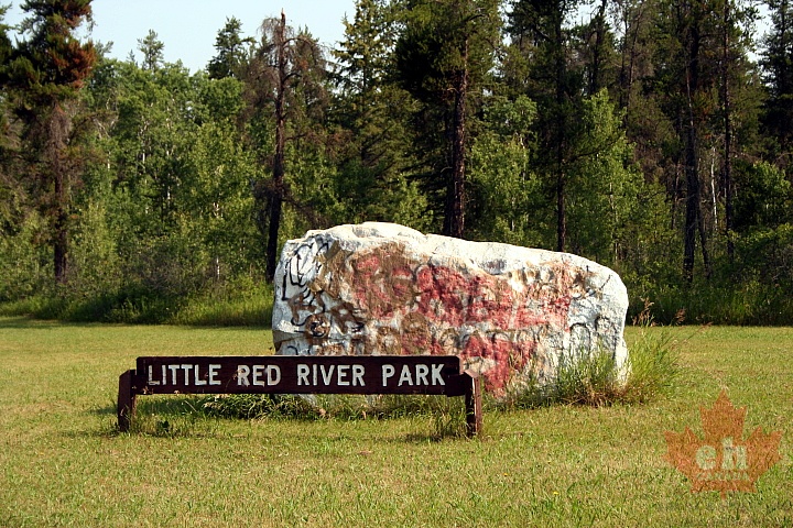 Little Red River in Prince Albert