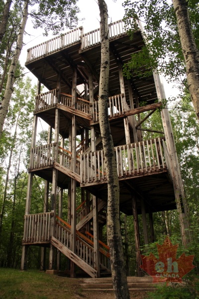 Height-of-Land Tower in Prince Albert National Park