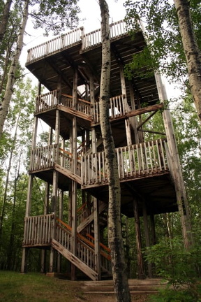 Height-of-Land Tower in Prince Albert National Park