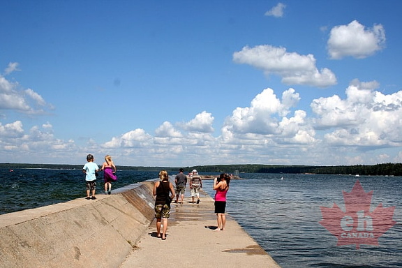 Waskesiu Lake Breakwater