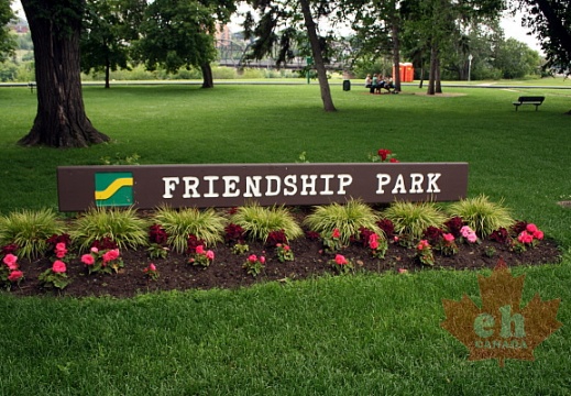 Friendship Park Sign