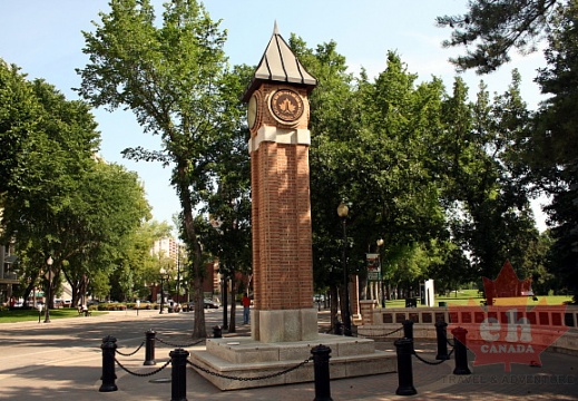 Clock Tower in Saskatoon