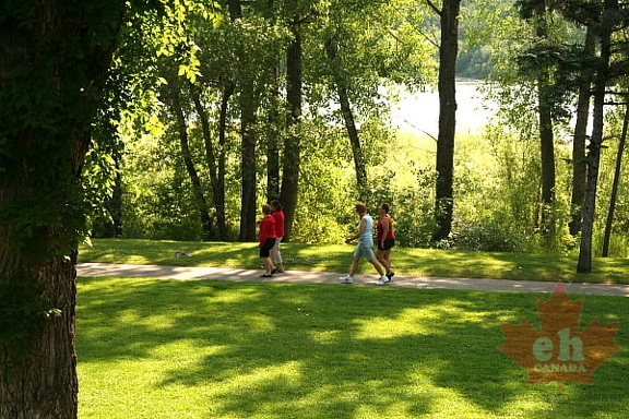 Jogging the Meewasin Valley