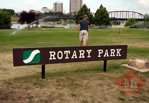 Park Sign in Saskatoon
