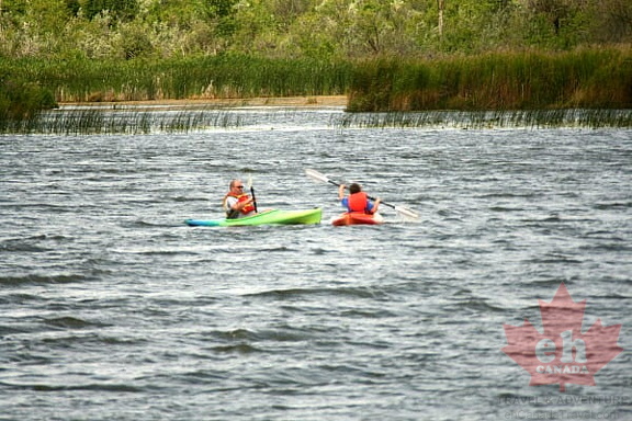 Kayaking in Saskatchewan