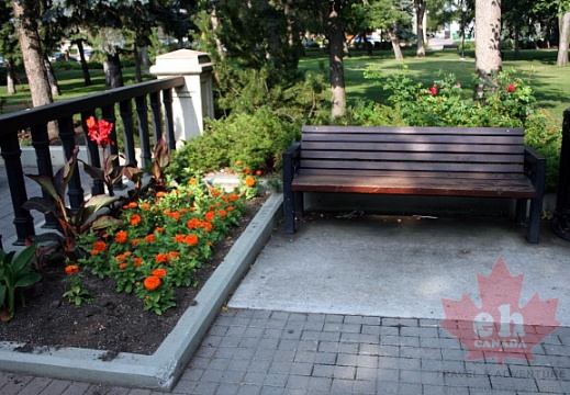 Floral Benches in Regina