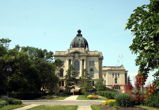 Parliament in Regina, Saskatchewan