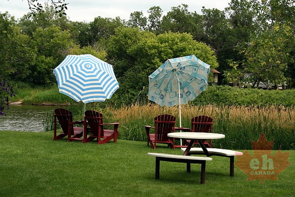 Riverside Seating for Eating