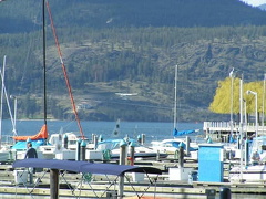 Boating on Okanagan Lake