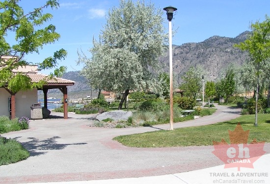 Paved Walkway and Shelter