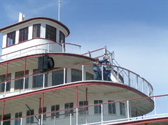 Bow of SS Sicamous